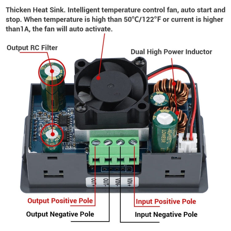 Modulo regolatore di tensione CC-CC 80W 5A