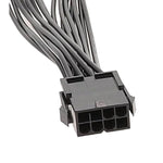 Cavo di alimentazione della scheda grafica maschio da 8P femmina a doppio 6+2Pin Cavo adattatore di alimentazione da 8P a doppio 8P da 1 a 2, 8P Female To Dual 6+2Pin Male
