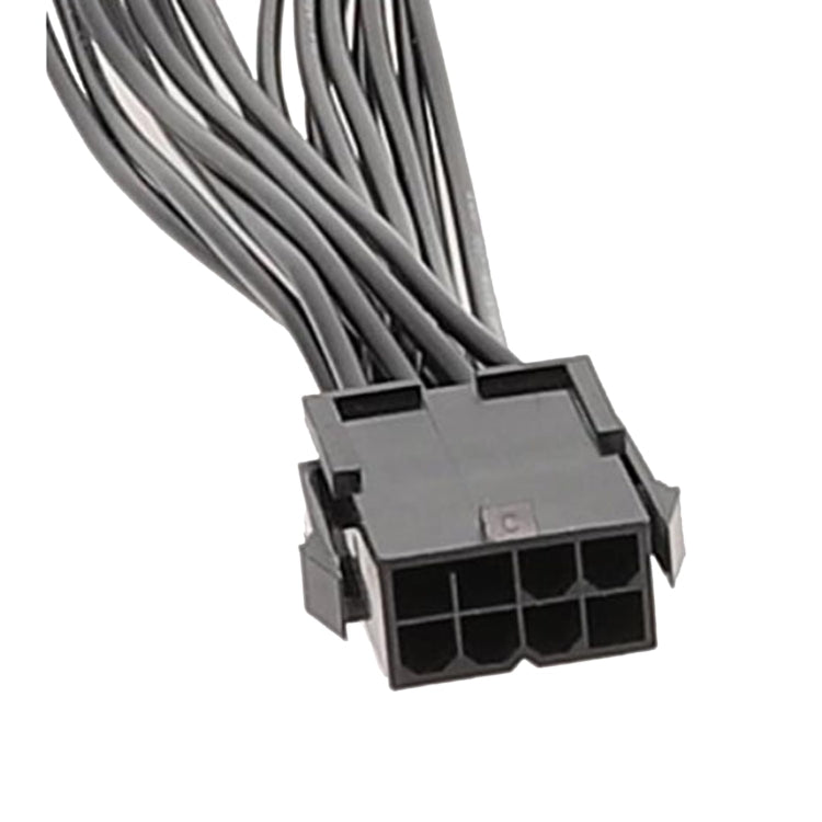 Cavo di alimentazione della scheda grafica maschio da 8P femmina a doppio 6+2Pin Cavo adattatore di alimentazione da 8P a doppio 8P da 1 a 2, 8P Female To Dual 6+2Pin Male