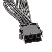 Cavo di alimentazione della scheda grafica maschio da 8P femmina a doppio 6+2Pin Cavo adattatore di alimentazione da 8P a doppio 8P da 1 a 2, 8P Female To Dual 6+2Pin Male