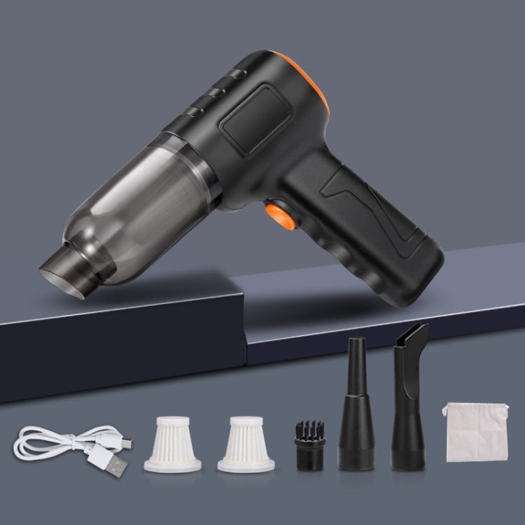 Aspirapolvere per auto Grande potenza di aspirazione Pompa wireless Ventilatore gonfiabile Piccolo aspirapolvere portatile, Brush 200W+2 Filters+Storage Bag (Black), Brush 200W+3 Filters+Air Bag (Black), Brushless 260W+2 Filters+Storage Bag (Black)    ...