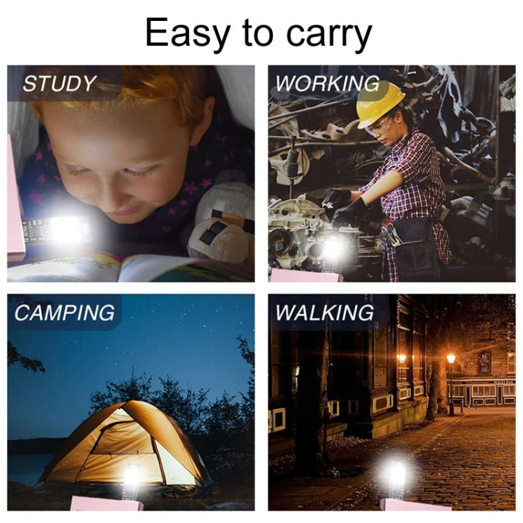 Lanterna di emergenza mobile con pezzo leggero USB dimmerabile tattile da 6 LED