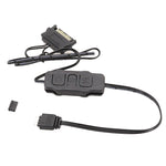 Cavo controller di illuminazione RGB da 5 V a 3 pin per scheda madre di alimentazione SATA per ventola del telaio