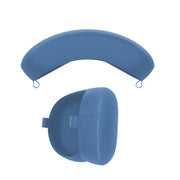 Per custodia protettiva in silicone Apple Vision Pro, copertura per auricolare VR, Black, White, Blue