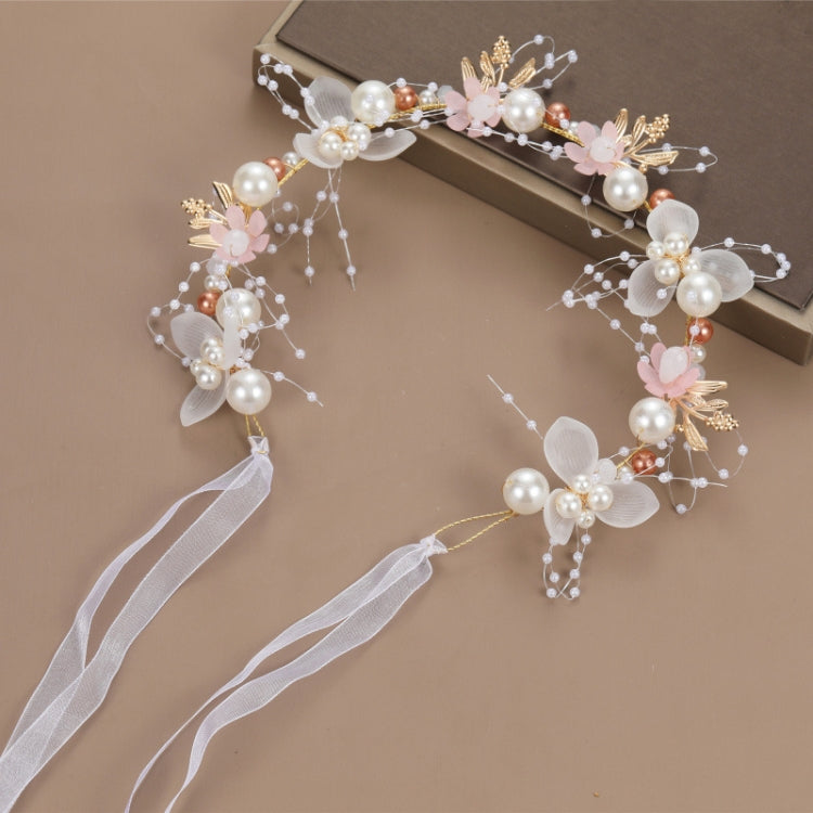 Fasce per capelli con ghirlanda di fiori di foresta, accessori per spettacoli per ragazze di compleanno