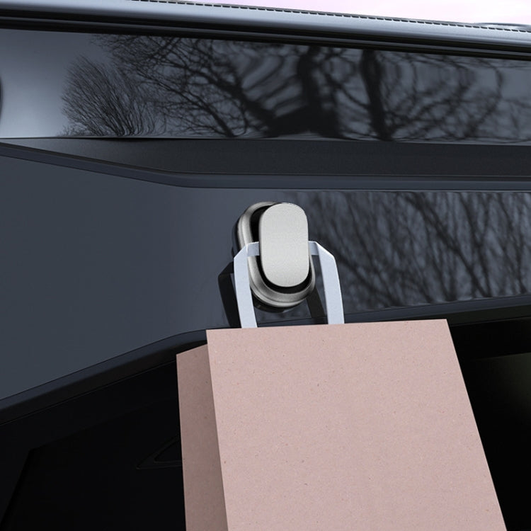 Gancio invisibile multifunzionale adesivo per auto 2 pezzi/set
