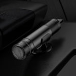 Strumento multifunzionale per la fuga di emergenza del martello di sicurezza per vetro dell'auto, Gray, Silver, Red, Black