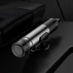 Strumento multifunzionale per la fuga di emergenza del martello di sicurezza per vetro dell'auto, Gray, Silver, Red, Black