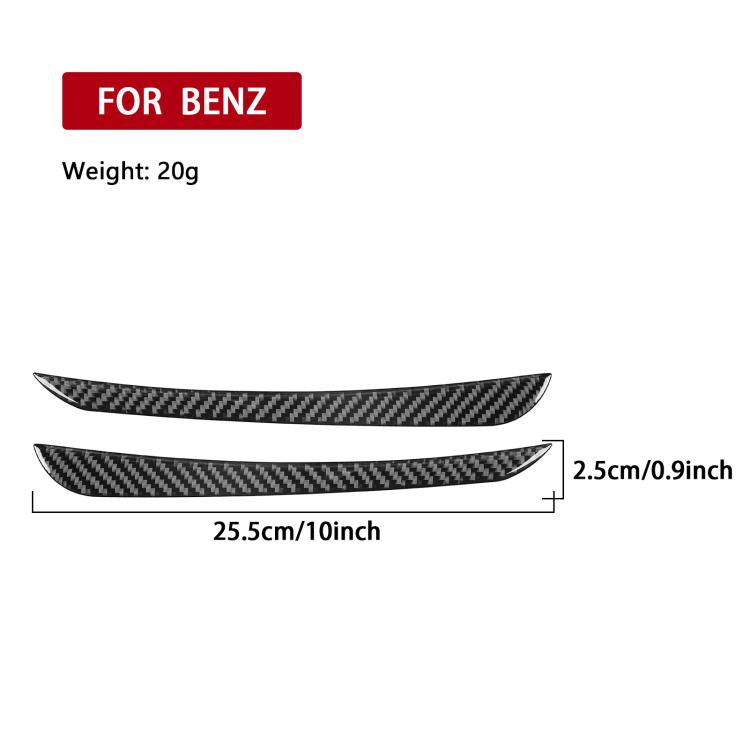 Adesivi per sopracciglia per Mercedes-Benz Classe G W463, 2 pezzi/set