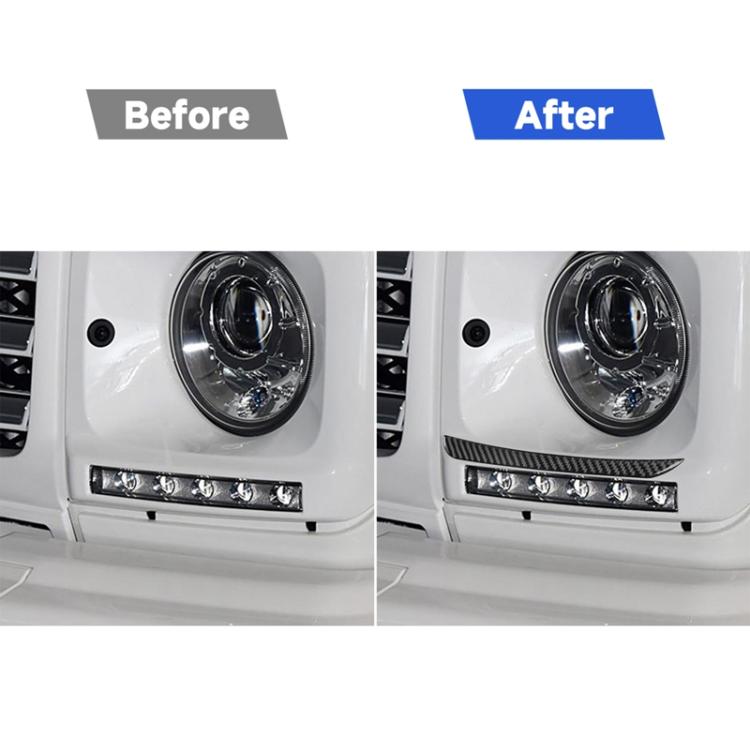 Adesivi per sopracciglia per Mercedes-Benz Classe G W463, 2 pezzi/set
