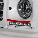 Adesivi per sopracciglia per Mercedes-Benz Classe G W463, 2 pezzi/set