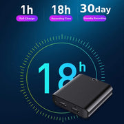 Q63 HD Cancellazione del rumore Registratore vocale magnetico Penna di registrazione portatile intelligente attivata dalla voce, 4GB, 8GB, 16GB, 32GB