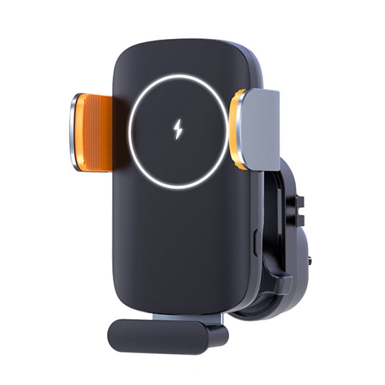 Caricabatterie wireless a induzione intelligente Supporto per telefono cellulare per auto Supporto di navigazione per presa d'aria a ricarica rapida solare