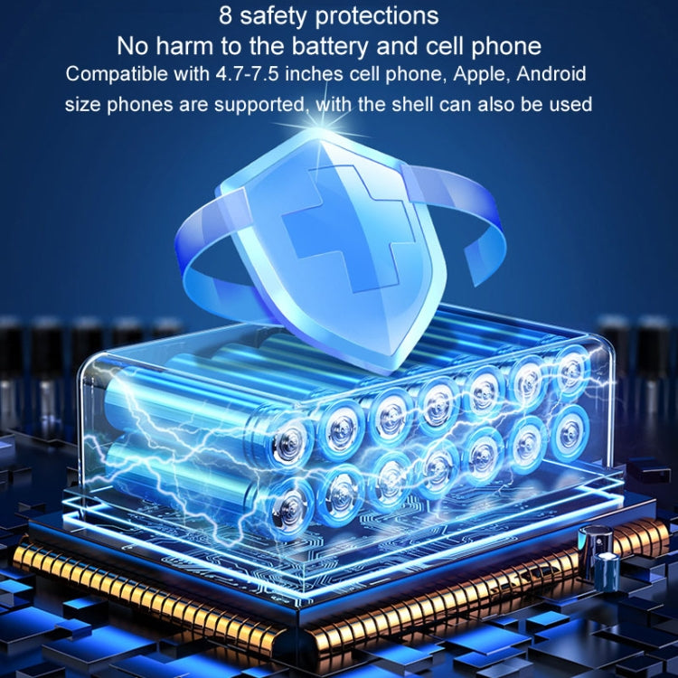 Caricabatterie wireless a induzione intelligente Supporto per telefono cellulare per auto Supporto di navigazione per presa d'aria a ricarica rapida solare