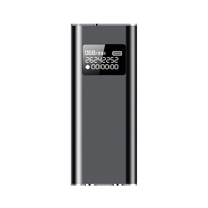 Registratore vocale intelligente Q25 con schermo HD con cancellazione del rumore Reporter vocale con clip posteriore, 4GB, 8GB, 16GB, 32GB