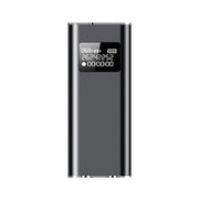 Registratore vocale intelligente Q25 con schermo HD con cancellazione del rumore Reporter vocale con clip posteriore, 4GB, 8GB, 16GB, 32GB