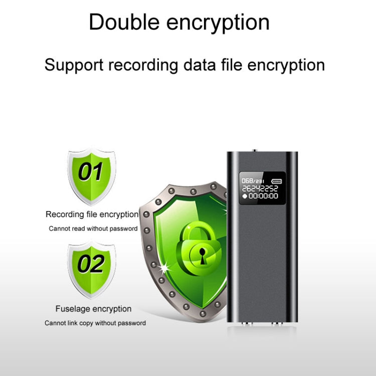 Registratore vocale intelligente Q25 con schermo HD