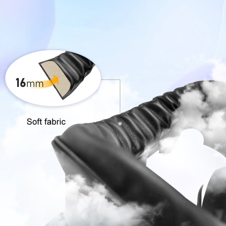 Maschera in pelle traspirante per Meta Quest 3