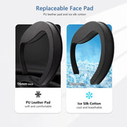 AMVR Q3FC1 Per Meta Quest3 Maschera Materiale in pelle traspirante seta ghiaccio