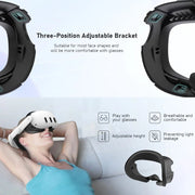 AMVR Q3FC1 Per Meta Quest3 Maschera Materiale in pelle traspirante seta ghiaccio