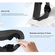 AMVR Q3FC1 Per Meta Quest3 Maschera Materiale in pelle traspirante seta ghiaccio