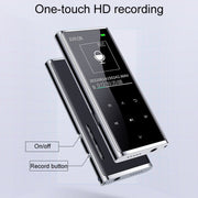 Lettore musicale Bluetooth MP3/MP4 1,8" con registratore e radio