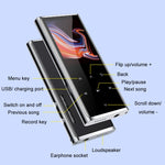 Lettore musicale Bluetooth MP3/MP4 1,8" con registratore e radio