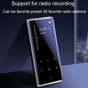 Lettore musicale Bluetooth MP3/MP4 1,8" con registratore e radio