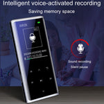 Lettore musicale Bluetooth MP3/MP4 1,8" con registratore e radio