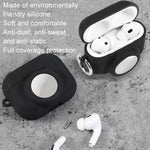 Custodia silicone antigoccia per AirPods Pro 2 e AirTag 2
