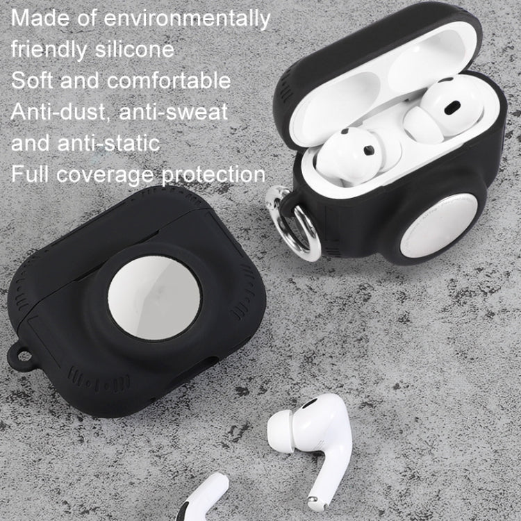 Custodia silicone antigoccia per AirPods Pro 2 e AirTag 2