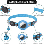 Collare protettore riflettente per AirTag Pet