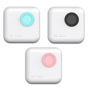 Stampante fotografica termica wireless portatile M2 piccola Stampante per etichette con domande sugli errori degli studenti, Black, Pink, Blue