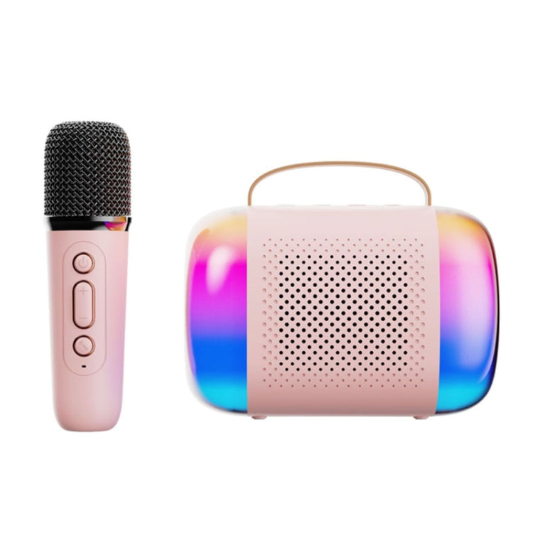 Altoparlante Bluetooth portatile Audio karaoke wireless per casa ed esterno, Y5 1 Microphone, Y5 2 Microphone