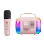 Altoparlante Bluetooth portatile karaoke con microfono wireless