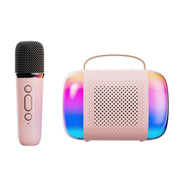 Altoparlante Bluetooth portatile karaoke con microfono wireless