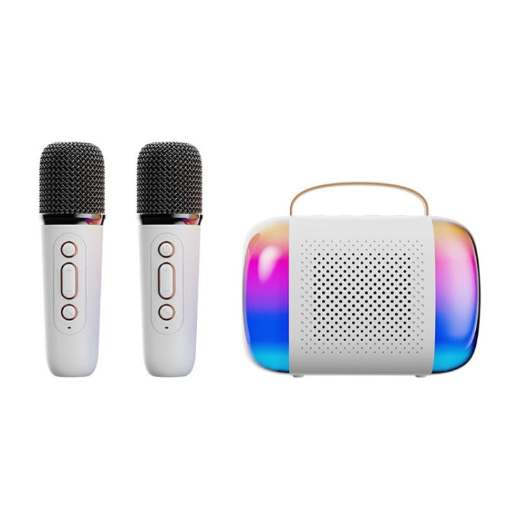 Altoparlante Bluetooth portatile karaoke con microfono wireless