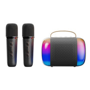 Altoparlante Bluetooth portatile karaoke con microfono wireless