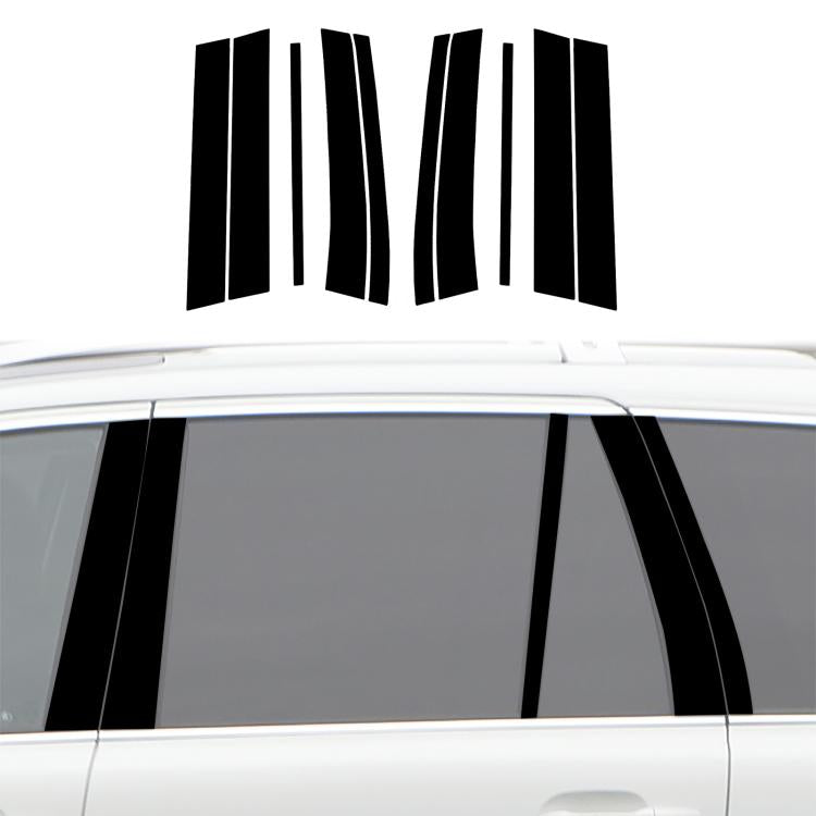 Per Volvo XC90 2003-2014 10 pezzi/set adesivo decorativo universale per montante B per guida a sinistra e a destra