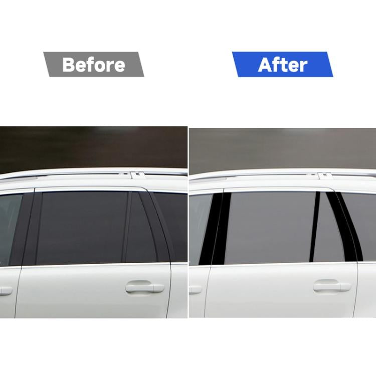 Per Volvo XC90 2003-2014 10 pezzi/set adesivo decorativo universale per montante B per guida a sinistra e a destra