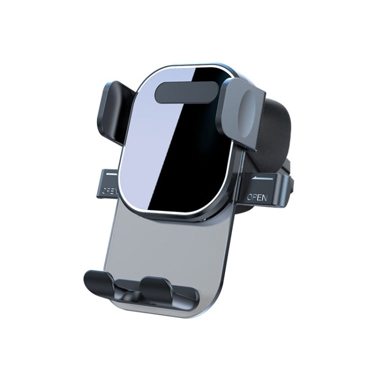 Clip di supporto fissa per navigazione per presa d'aria per auto per telefono automobilistico, Mirror Model, Texture Model