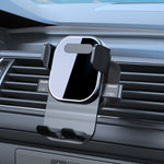 Clip di supporto fissa per navigazione per presa d'aria per auto per telefono automobilistico, Mirror Model, Texture Model