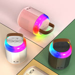 Altoparlante Bluetooth portatile karaoke 7W con microfono