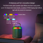 Altoparlante Bluetooth portatile karaoke 7W con microfono