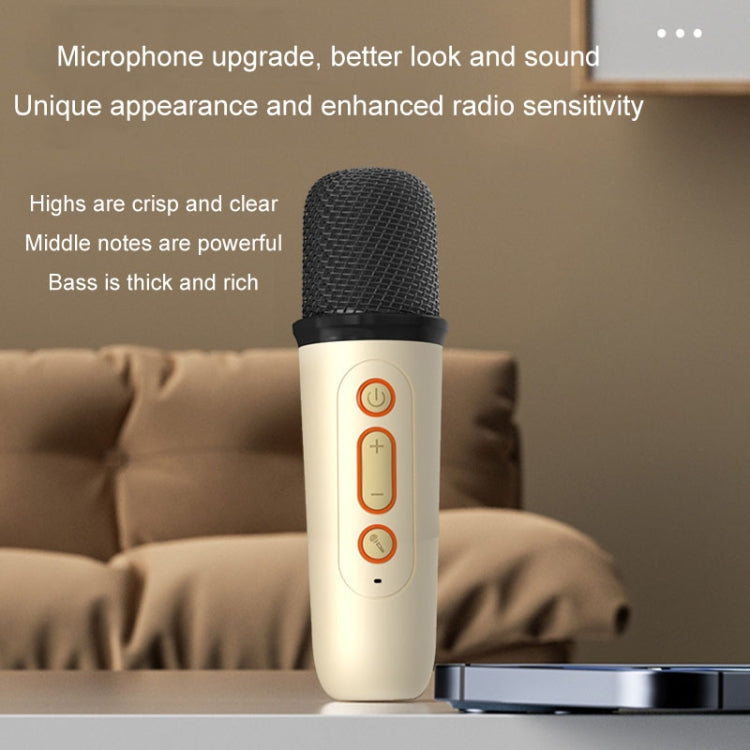 Altoparlante Bluetooth portatile karaoke 7W con microfono