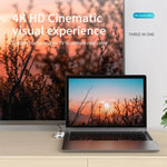Hub USB-C 3 in 1 con HDMI 4K e ricarica PD 60W
