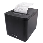 Stampante termica per ricevute con porta USB+rete da 80 mm. Stampante per cassieri del negozio, US Plug, EU Plug, UK Plug