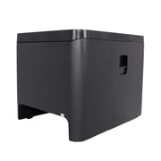 Stampante termica per ricevute con porta USB+rete da 80 mm. Stampante per cassieri del negozio, US Plug, EU Plug, UK Plug