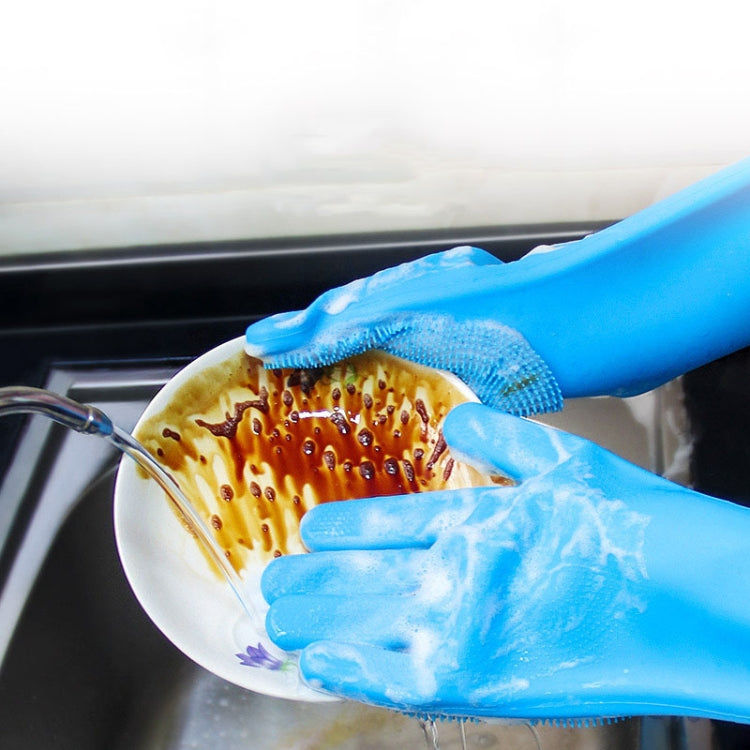 Guanti per lavare i piatti in silicone da cucina Guanti per la pulizia delle faccende domestiche maschili e femminili, 160g