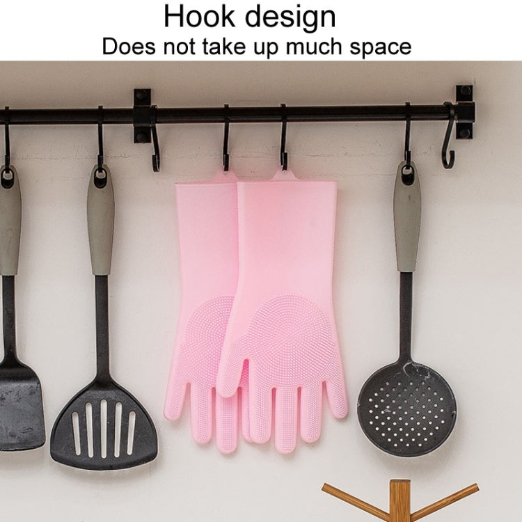 Guanti per lavare i piatti in silicone da cucina Guanti per la pulizia delle faccende domestiche maschili e femminili, 160g